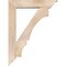 Ekena Millwork Balboa Traditional Smooth Bracket w/ Offset Brace, Douglas Fir, 7 1/2"W x 36"D x 48"H BKT0806X36X48BOA01SDF - alternate 4